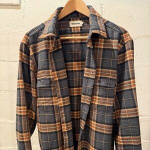 TAYLOR STITCH The Ledge Shirt in Conifer Plaid